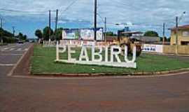 Peabiru - Entrada da cidade-Foto:SBA.OLIVEIRA 