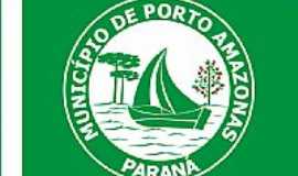 Porto Amazonas - Bandeira da cidade 