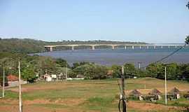 Porto Camargo - Porto Camargo-PR-Vista da Ponte sobre o Rio Paran-Foto:CAMARGO