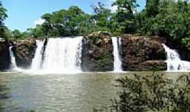 Salto do Lontra - Cachoeira do Rio Cotegipe em Salto do Lontra-PR-Foto:MARCOS CESCONETTO DE