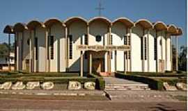 Salto do Lontra - Igreja Matriz de N.Sra.Aparecida em Salto do Lontra-PR-Foto:L&S