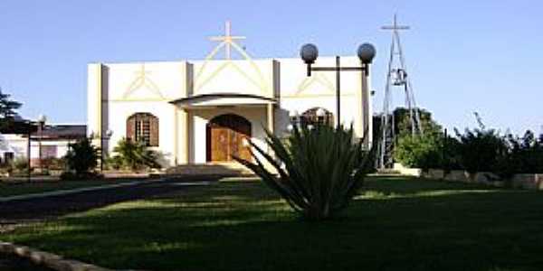 Santa Helena-PR-Igreja no Distrito Moreninha-Foto:Artemio Clides Karpinski