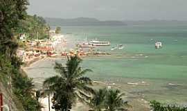 Ilha de Mar - Ilha da Mar-BA-Vista da Praia de Itamoabo-Foto:Ed_Santiago