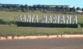 Santa Mariana - Primeira entrada sentido oeste, Por Valdir