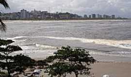 Ilhus - Vista da praia e cidade de Ilhus-BA-Foto:cerrado