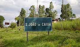 So Joo do Caiu - So Joo do Caiu-PR-Placa indicativa-Foto:saojoaocaiua.blogspot.