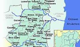Irajuba - Mapa de localizao