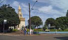 Ura - Praa e Igreja Matriz-Foto:Agnaldo Ramos 