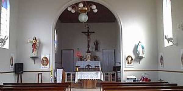 Afonso Arinos-RJ-Interior da Igreja de Santo Antnio-Foto:Raymundo P Netto