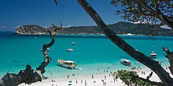 Arraial do Cabo-RJ-Vista da Praia-Foto:www.dubbi.com.br