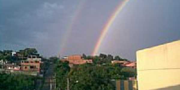 Avenida central e arco-ris em Belford Roxo-Foto:sanojo2008