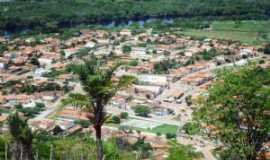 Itaet - TURISMO: Vista panormica do bairro paroquial no centro da cidade de Itaet Bahia, Por Val Marques