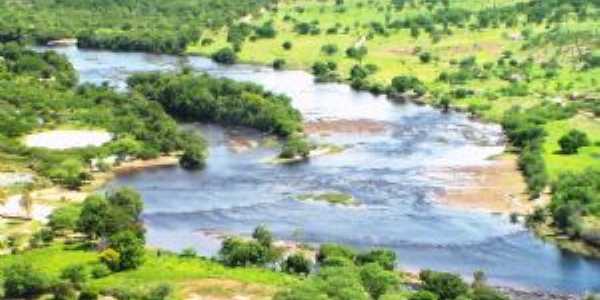 Rio Paraguau na cidade de Itaet Bahia, Por Val Marques