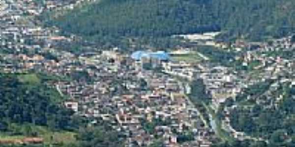 Vista area do Jardim Ouro Preto em Conselheiro Paulino-Foto:Acervo Digital Castr 