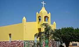 Itaguau da Bahia - Matriz de N.Sra.da Conceio em Itaguau da Bahia-BA-Foto:Vicente A. Queiroz