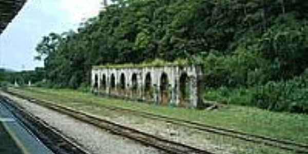 Ruinas da Estao Ferroviria-Foto:Luiz Augusto Barroso 