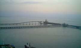 Itagua - Itagua-RJ-Ponte de acesso ao pier e porto-Foto:Tony Borrach