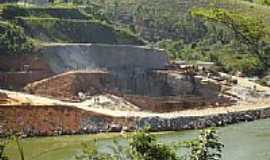 Rosal - Construo da casa das mquinas da Usina. 