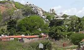 Almino Afonso - Esculturas naturais em pedra de cal em Almino Afonso-RN-Foto:Ded de Z Luca