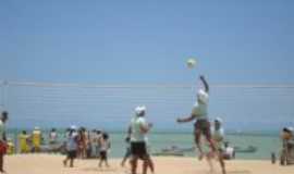 Caiara do Norte - Pratica de Volley de Praia - , Por Hugo Willian Cacho