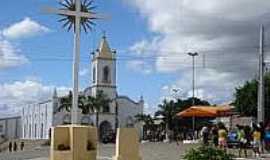 Esprito Santo - Praa e Igreja em Esprito Santo-Foto:marceloabdon.