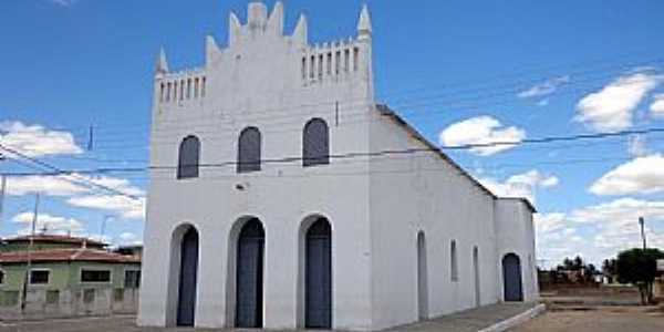 Lagoa de Velhos-RN-Igreja Matriz-Foto:Geraldo Maia