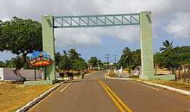 Rio do Fogo - Rio do Fogo-RN-Prtico de entrada da cidade-Foto:Wilson Alcaras