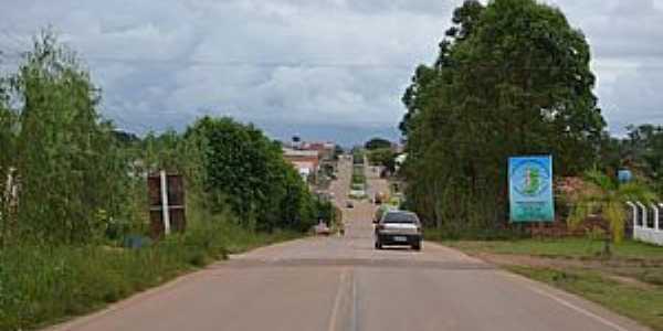 Alta Floresta do Oeste-RO-Entrada da cidade-Foto:sicrediunivales.