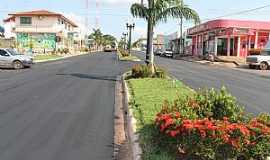 Alvorada do Oeste - Alvorada do Oeste-RO-Avenida principal-Foto:www.tudorondonia.