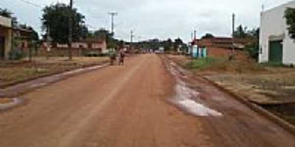 Rua de Itapu do Oeste-FotoJOSE RODRIGUES DA SI