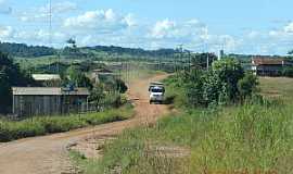 Parecis - Parecis-RO-Chegando na cidade-Foto:Ademir de Matos