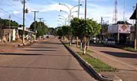 Caracara - Avenida em Caracara-Foto:Tiago Orihuela