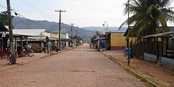 Uiramut-RR-Rua da cidade-Foto:Joeldson Habert