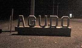Agudo - Trevo de acesso de Agudo-RS-Foto:I.Bachmann