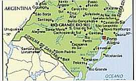 Alegrete - Mapa de localizao