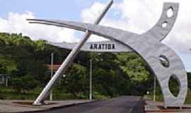 Aratiba - Prtico de entrada de Aratiba-RS-Foto:eltonstrada