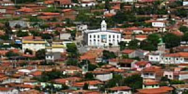 Vista da Igreja Matriz de Jaguarari-Foto:heberteguedes