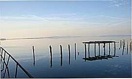 Barra do Ribeiro - Barra do Ribeiro-RS-Velho Pier  beira da Laguna dos Patos-Foto:Henrique de BORBA