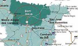 Bom Jesus - Mapa