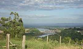 Bom Retiro do Sul - Bom Retiro do Sul-RS-Vista da Barragem Eclusa-Foto:Elton Silveira