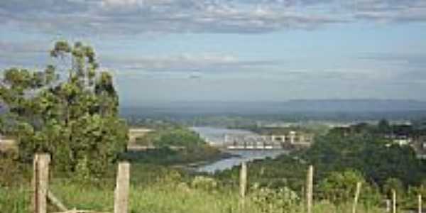 Bom Retiro do Sul-RS-Vista da Barragem Eclusa-Foto:Elton Silveira