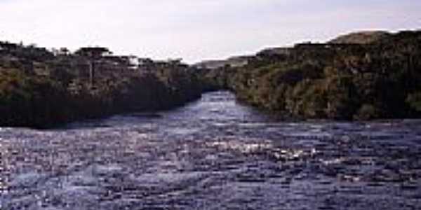 Rio Camisas no Lajeado Margaridas em Cambar do Sul-RS-Foto:Zaib Tecnologia