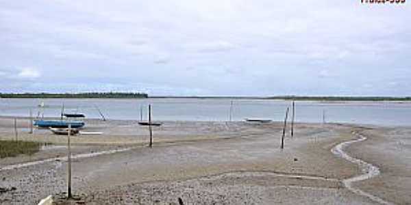 Jiribatuba-BA-Vista da praia-Foto:www.praias-360 