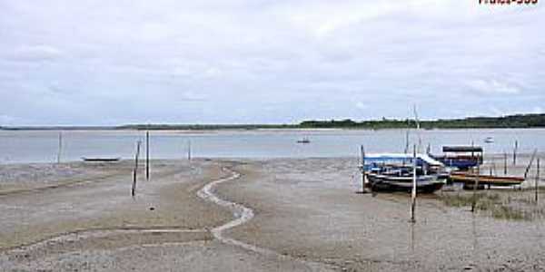 Jiribatuba-BA-Vista da praia-Foto:www.praias-360 