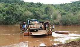 Castelinho - Balsa no Rio da Vrzea-Foto:Luiz Carlos Santos 