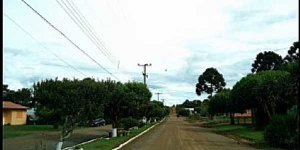 Clemente Argolo-RS-Avenida na entrada da cidade-Foto:Ney Garm 