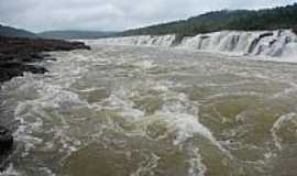 Derrubadas - Derrubadas-RS-Salto do Yacum, maior salto longitudinal do mundo-Foto:ANSTZA