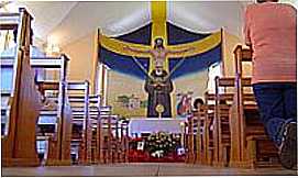 Faxinal do Soturno - Interior da Igreja de Padre Pio