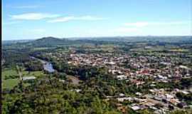 Jaguari - Vista area da Cidade