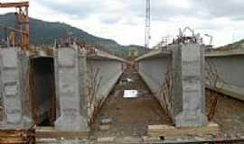 Maquin - Ponte em construo-Foto:PACM BR101SCRS Geren